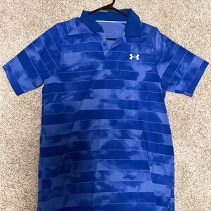 Under Armour Men's Blue Polo - Small - NWOT